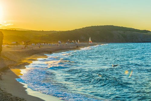 Veleka beach in the Sinemorets town in Bulgaria © trabantos/Shutterstock